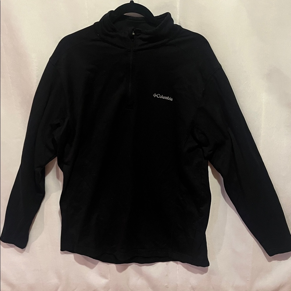 Columbia Men's Zip-Up Black Sweater